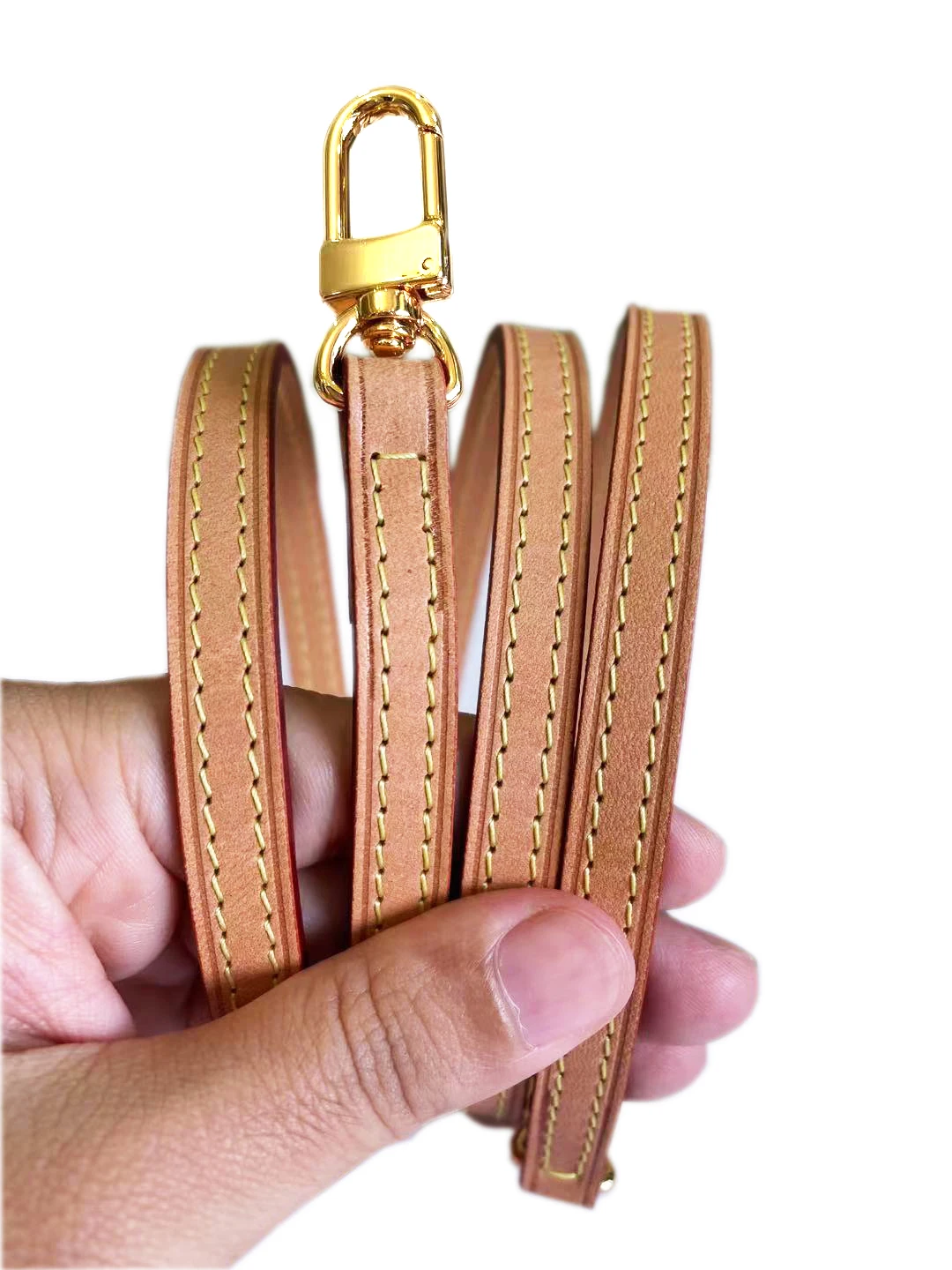 vachetta leather strap for louis vuitton shoulder purse