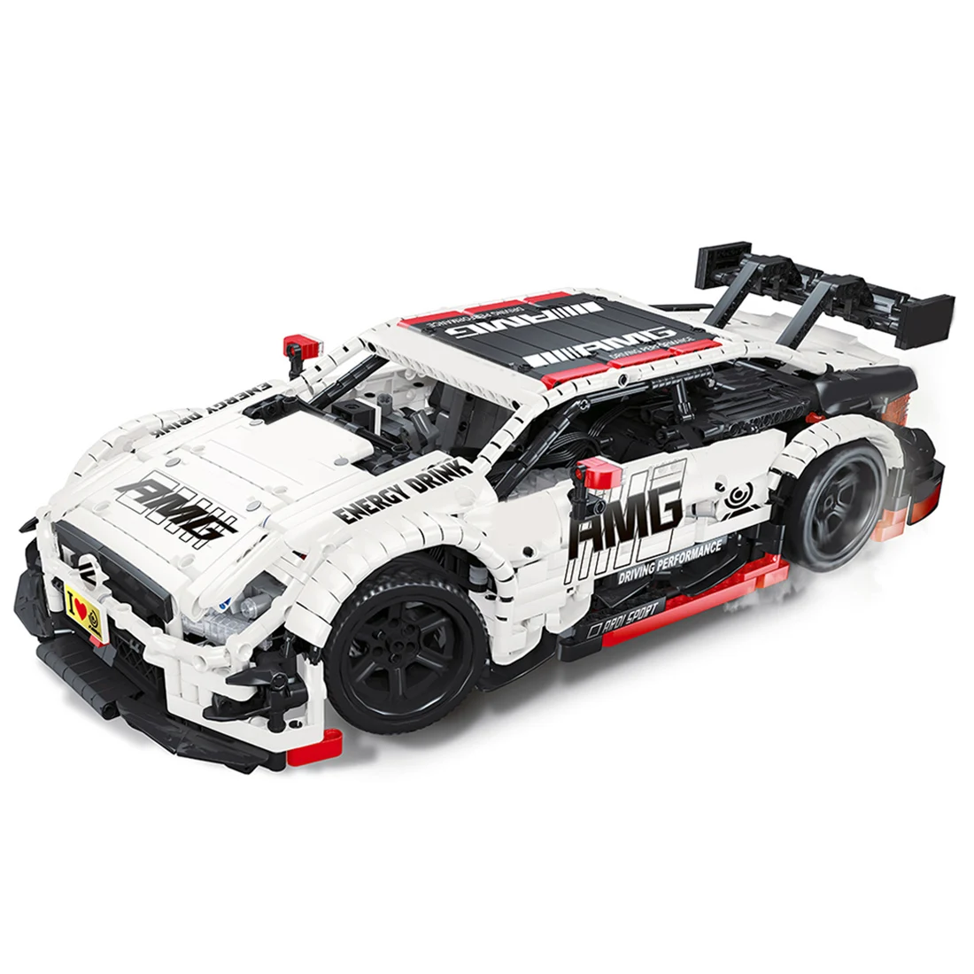 

2289Pcs Moc 1:8 Off-Road Rally Car Bricks Drift Car Building Blocks Model Educational Toy Gift For Kid Adult - Static Version