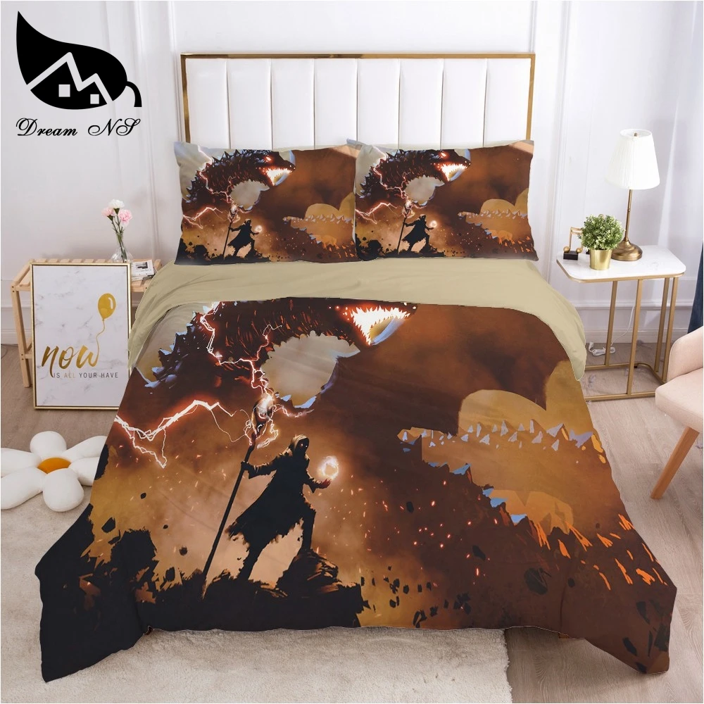 thumbnail image 1 of Dream NS Movie Stranger-Things 3D Bedding Set Printed Duvet Cover Set Twin Full Queen King Size Dropshipping, 1 of 5