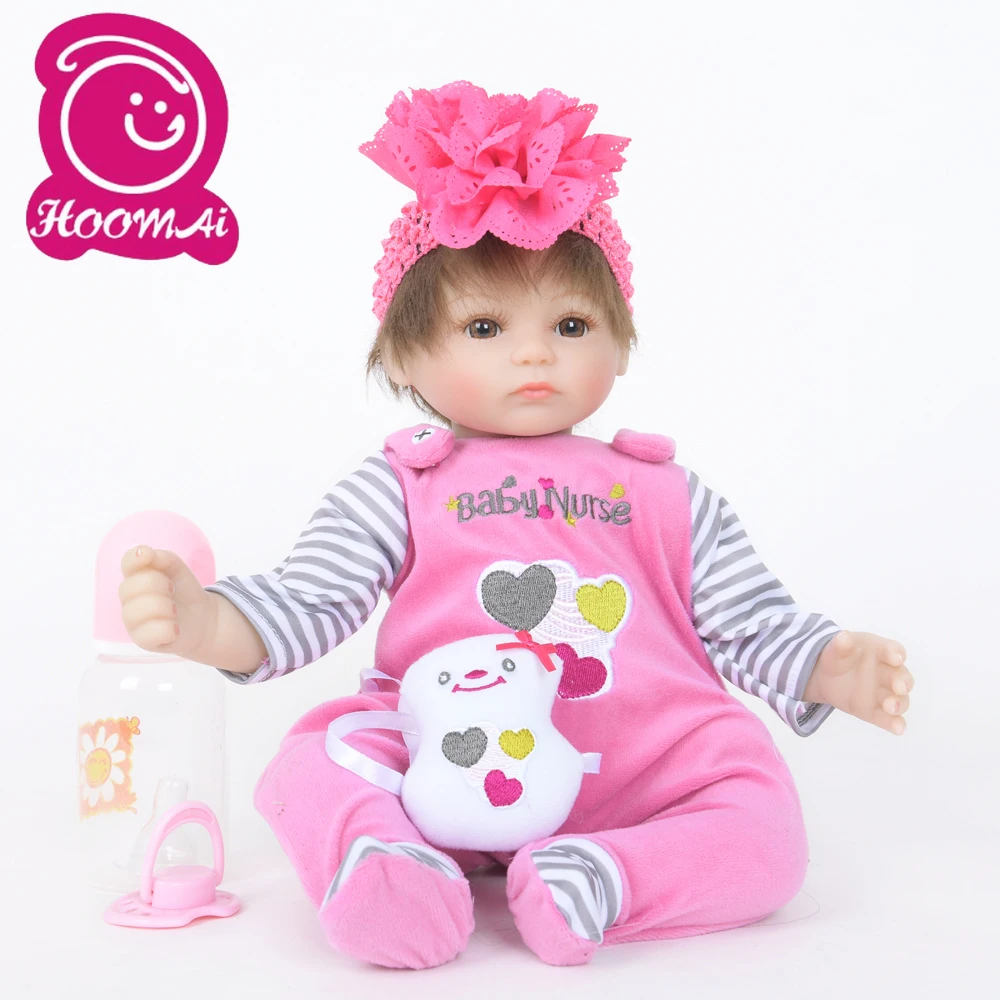 Кукла Boneca Reborn Silicone Reborn Baby Dolls силиконовая Menina Baby Dolls детский подарок на день рождения и Рождество кукла для детей 1" 48 см