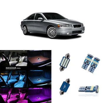 

19pcs/set Car Interior LED Light Bulbs Canbus Map Dome Trunk Glove Box Door Lamp Kit Fit for Volvo S60 Sedan 2000-2009