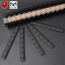 5 шт. BCM M Lok Rail Cover panel комплект для Mlok Handguard Free Float Handguard Airsoft 140*16 мм