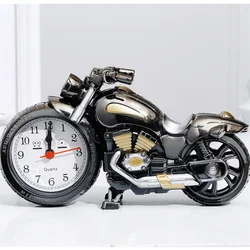 Réveil personnalisé créatif Style moto, horloge de chevet d'étudiant, décoration de bureau, horloge numérique 