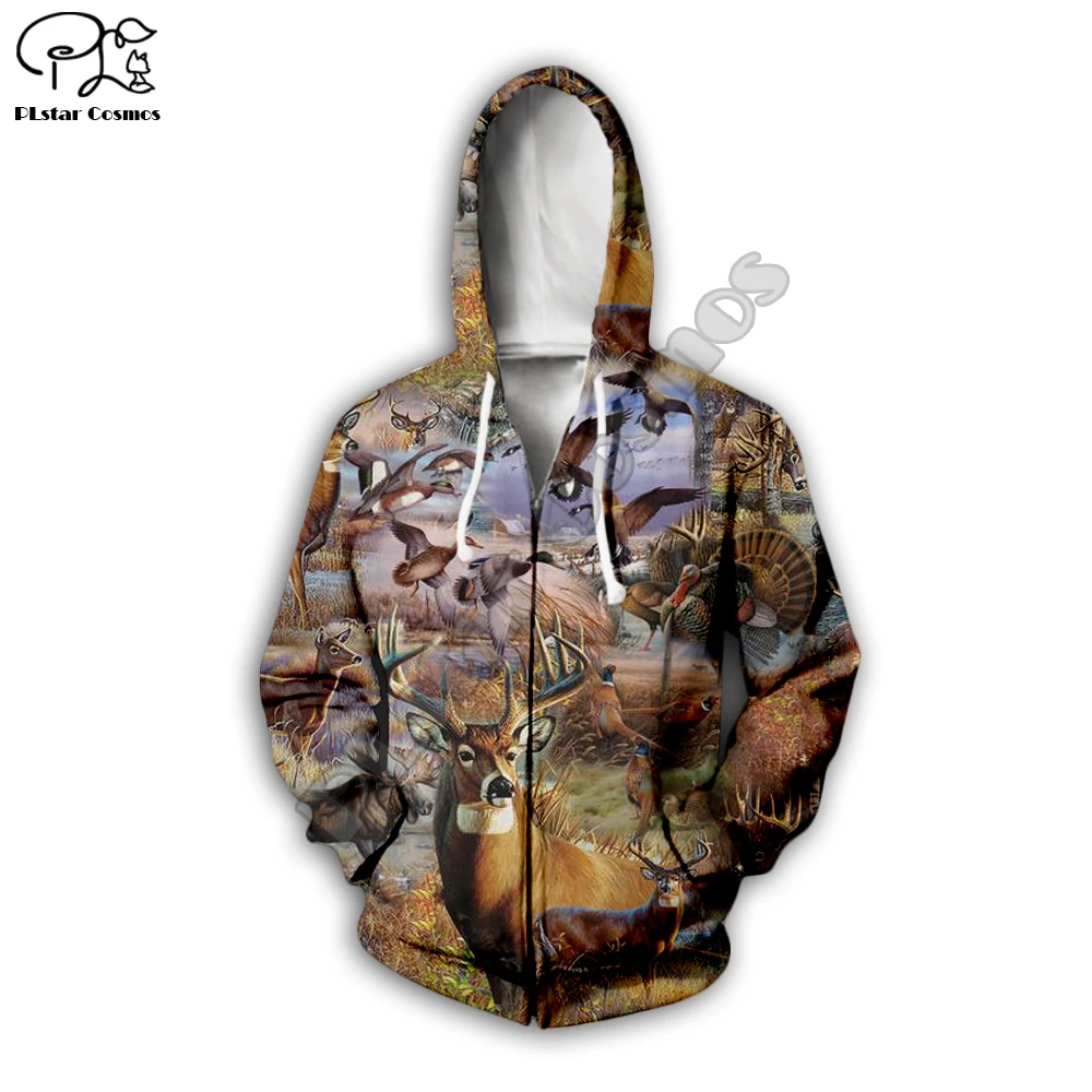  AMO HUNTING ANIMALS ART 3D Print Hoodies 3D Hoodie Men Women New Fashion Hooded Sweatshirt Long Sle