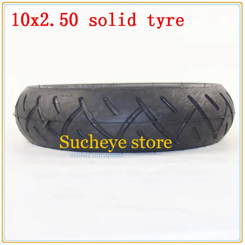 10x2.50 solid tire tubeless for Quick 3 ZERO 10X Inokim OX Folding Electric Scooter 10-inch Mini Motorrad Razor 10x2.50 solid tire tubeless for Quick 3 ZERO 10X Inokim OX Folding Electric Scooter 10-inch Mini Motorrad Razor