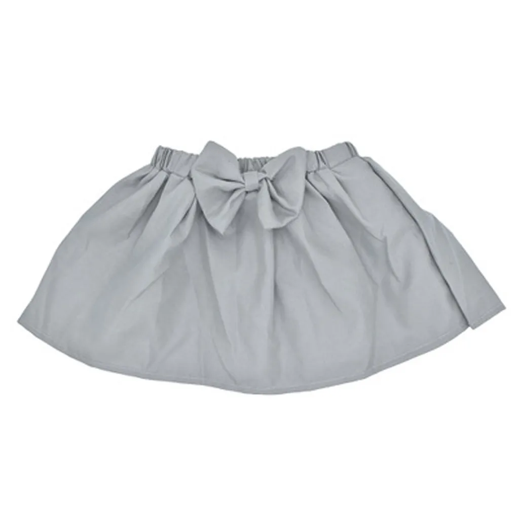 Милые мини-юбки-пачки для маленьких девочек; плиссированные вечерние юбки принцессы с бантом для танцев; красивые детские юбки - Цвет: D
