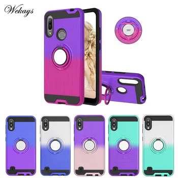 

360 Finger Ring Kickstand Case for Huawei Y5 Y6 Y7 Pro Y9 Prime 2019 P Smart Z Honor 8A 8S Enjoy 9 plus Phone Case Holder Cover