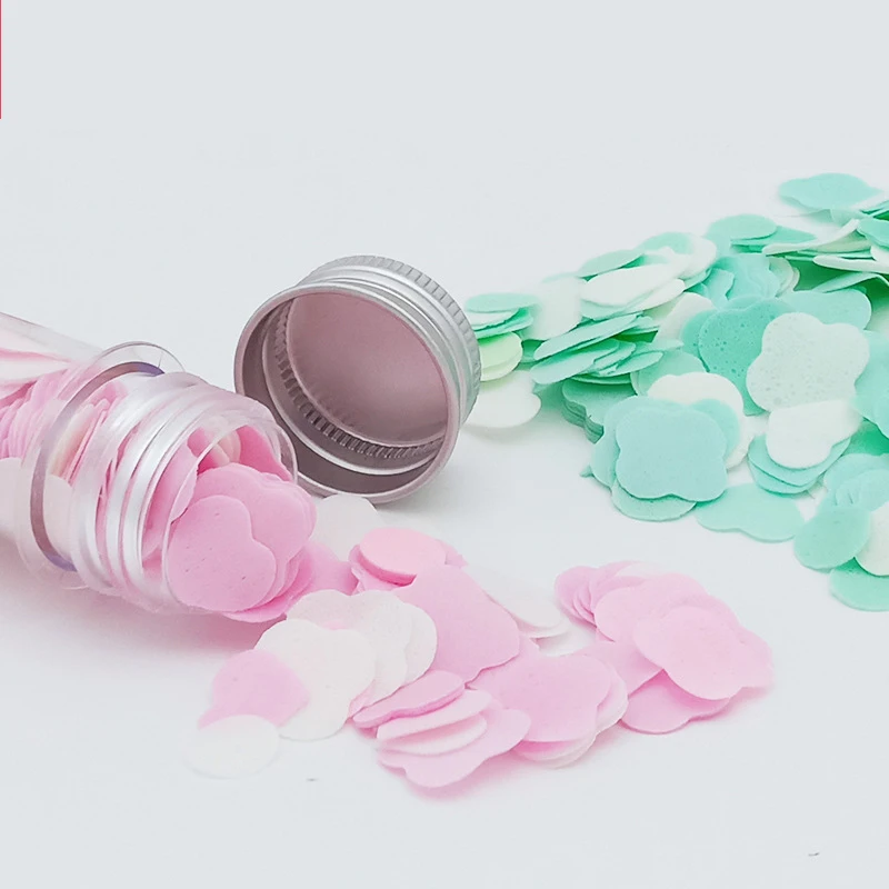 Одноразовое туалетное мыло в бутылках с узором виде тюбика для мытья рук