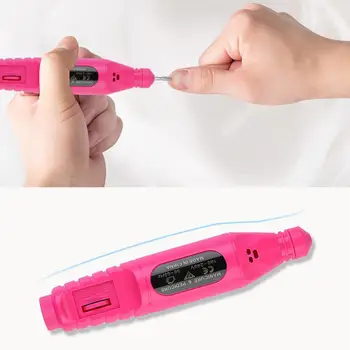 

2020 Professional 1Set Professional Electric Nail Drill Machine Kit Manicure Machine Nail Art Pen Pedicure Nail File Nail Art