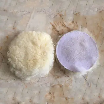 

3/4/5inch Wool Polishing Pads Buffing Pads Drill Adapter For Car Polisher Polishing and Buffing 3pcs set