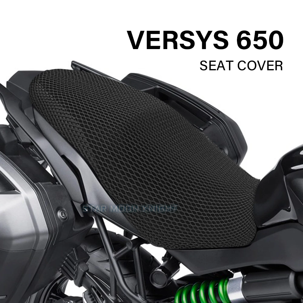 

Motorcycle Protecting Cushion Seat Cover Fit For Kawasaki Versys 650 Versys650 Fabric Saddle Seat Cover Accessories