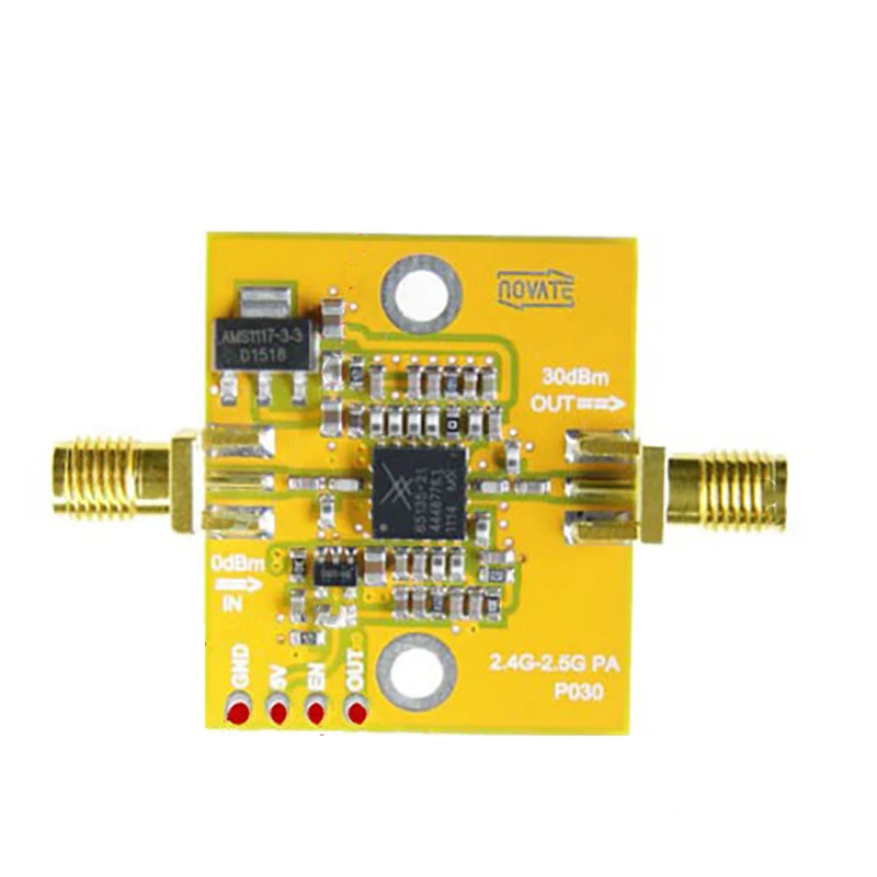 SKY65135 RF Signal Amplifier 2.4GHz Unidirectional 1W Module 2400MHz -2525Mhz Amplifiers | Мобильные телефоны и