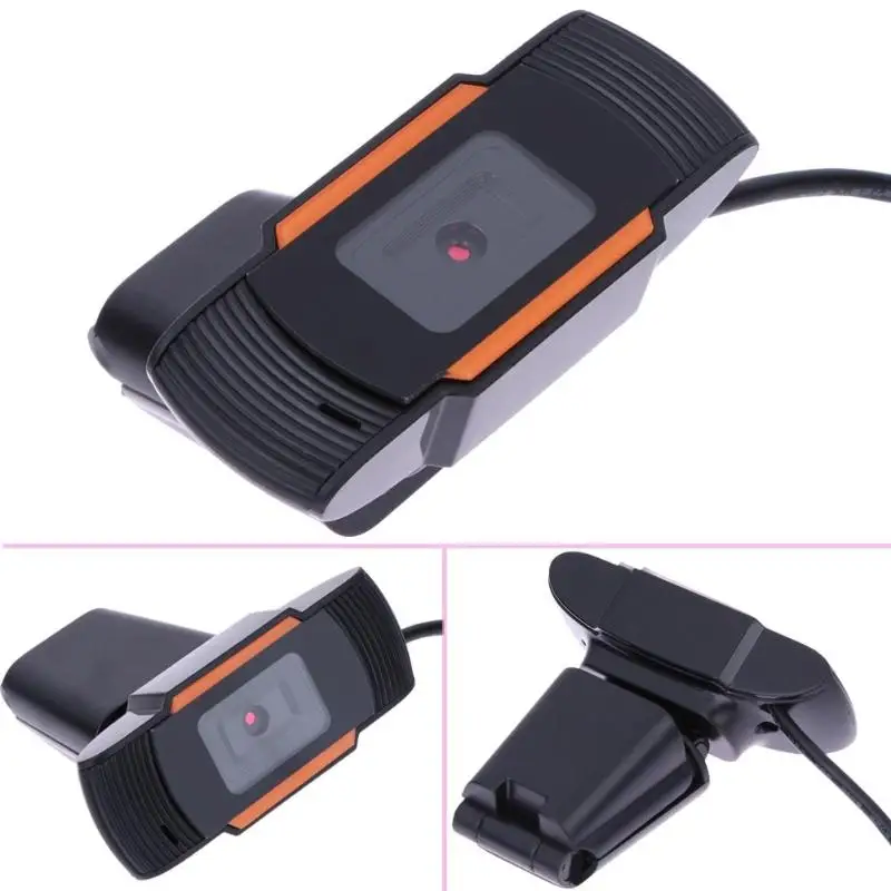 Веб-камера USB 0.3MP веб-камера 360 градусов вращающийся с микрофоном клип-на веб-камеру для Skype компьютера ноутбука ПК