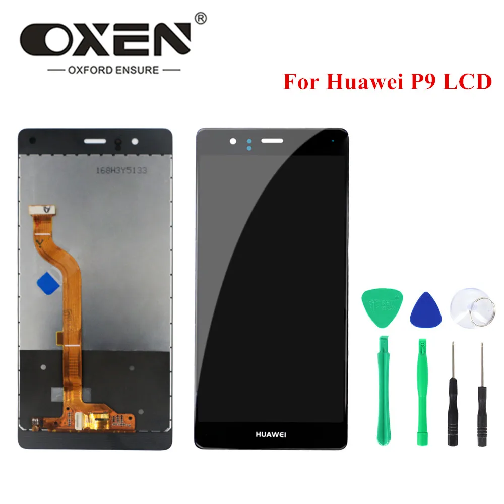 

OXEN 5.2" LCD Display for HUAWEI P9 LCD Screen Touch Panel Digitizer Assembly VA-L09 EVA-L19 Replacement Spare Part Free Tools