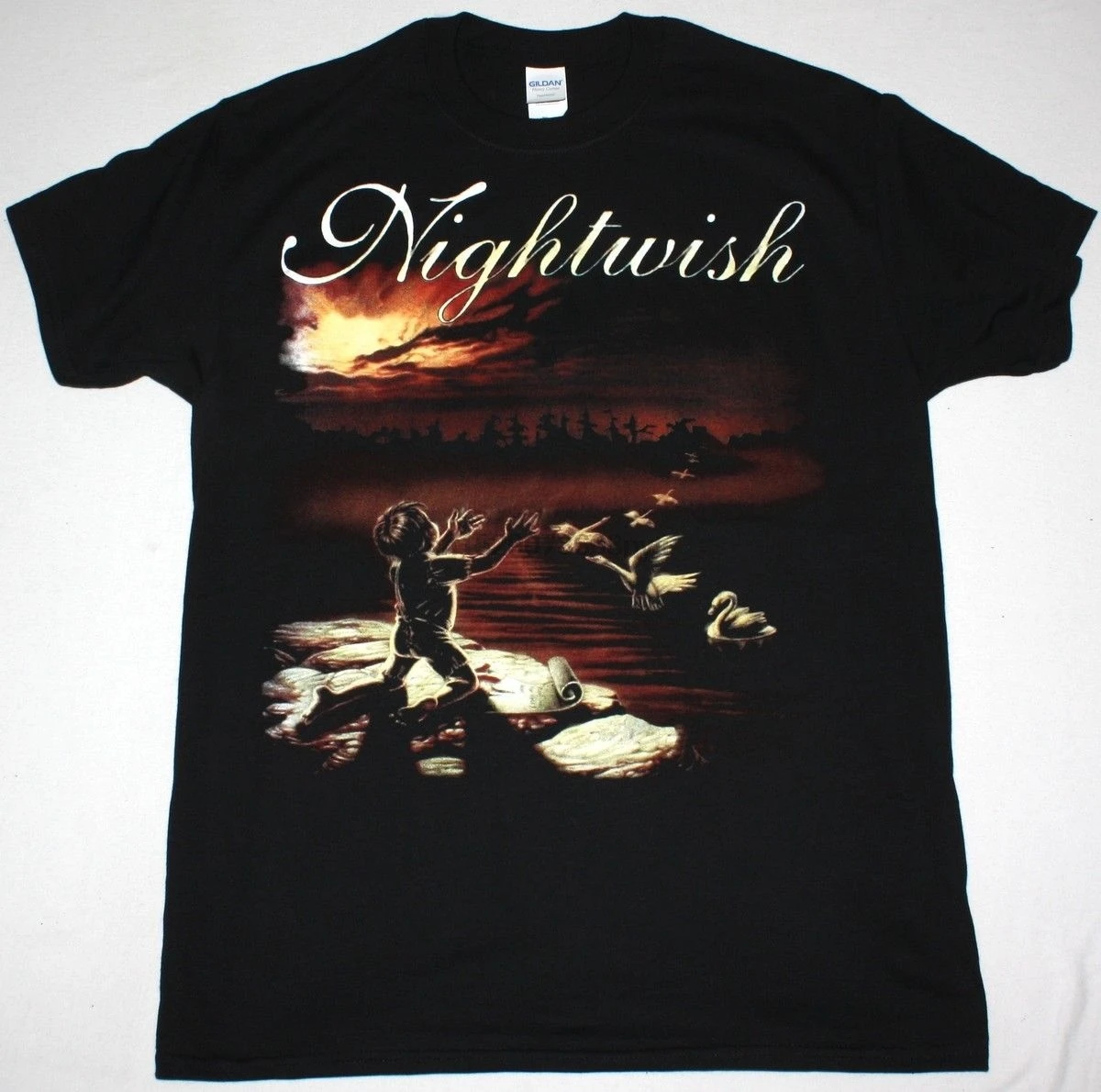 Nightwish Wishmaster Symphonic Metal Gothic Tarja Turunen New Black 2019 Summer T Shirt |