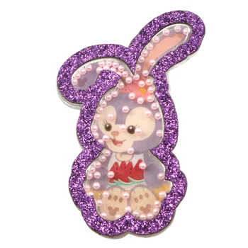 

Blue Dog Rabbit Animal Small Beads Shakers Acrylic Transparent Resin DIY Jewelry Making Hair Clip Accessories Hair Bow,5Yc12605