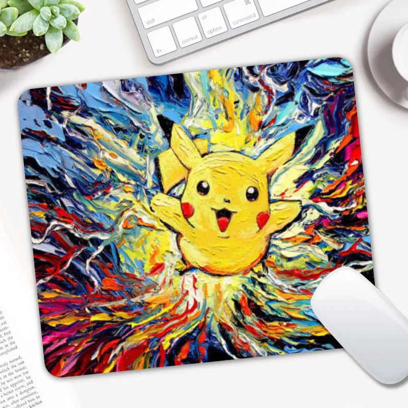 

Popular Lovely Pikachu Gaming Mouse Pad Game Keyboard Mice Mat Gamer Computer Mousepad