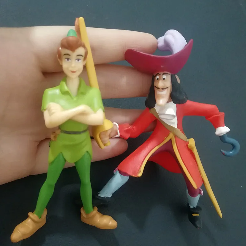 2 шт. Джек и пират neverland Neverland Питер Пэн фигурка игрушки коллекция игрушек модель куклы