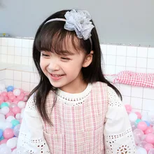 Милая Детская повязка на голову с бантиком, резинки для волос для девочек, набор украшений для волос, корейский стиль, детская Шпилька, головной убор, подарочная упаковка