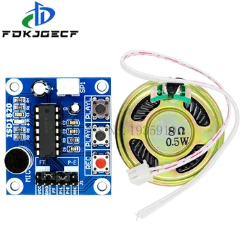 

ISD1820 recording module voice module the voice board telediphone module board with Microphones + Loudspeaker