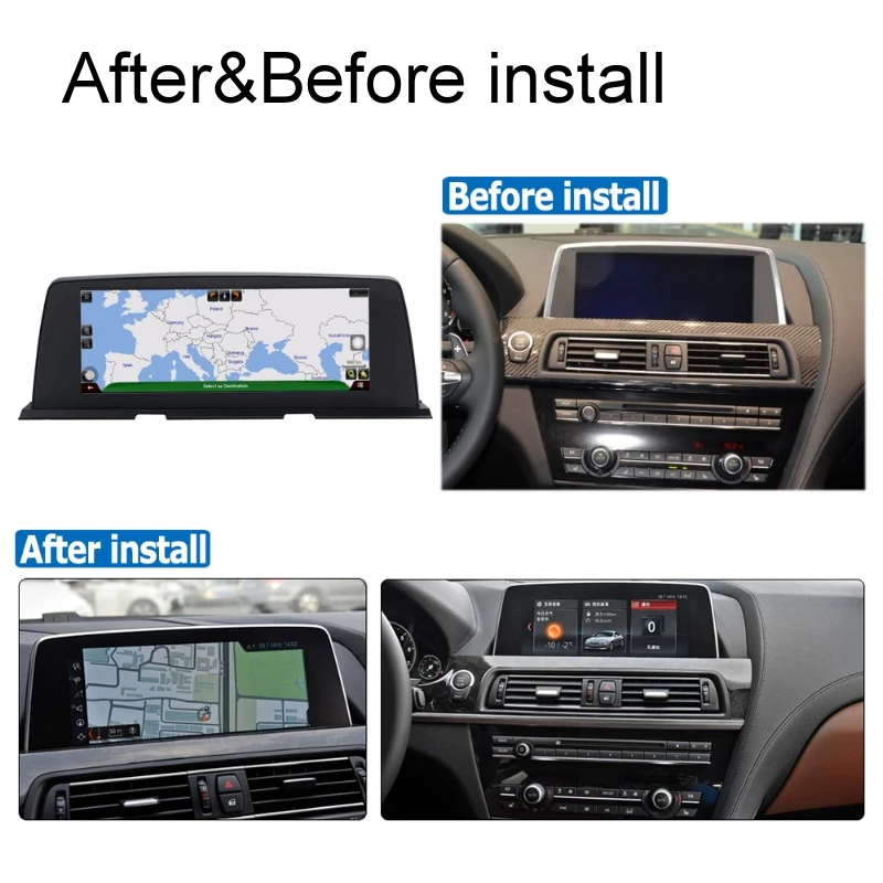 Clearance Liandlee Car Multimedia GPS DVD Player For BMW M6 F06 F12 F13 2012~2018 CarPlay TPMS original NBT System  Navigation NAVI 2