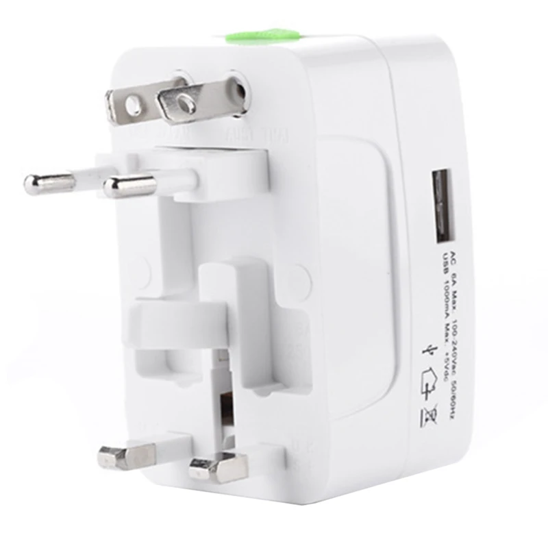 

1pcs Conversion Plug Charger Conversion Head Travel Multi-function Plug Universal Conversion Socket Plug Converter
