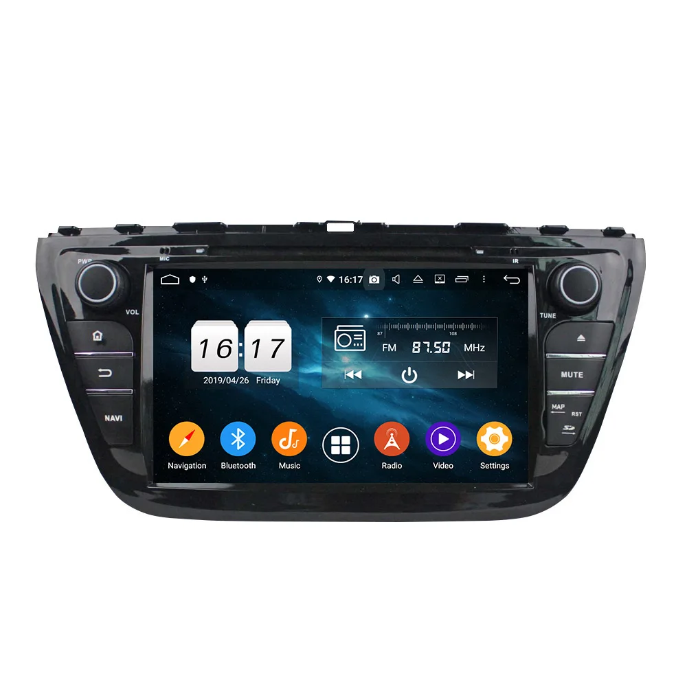 Автомагнитола 2 Din на Android 9 0 мультимедийный проигрыватель для SUZUKI S Cross SX4 экран 8