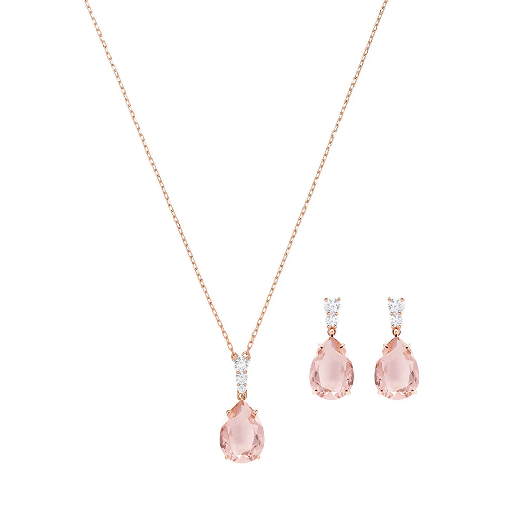 

2019 Kristie Swa New Romantic Rose Set Of The High Quality Vintage Charm Of Fashion American Jewels And Free Europe