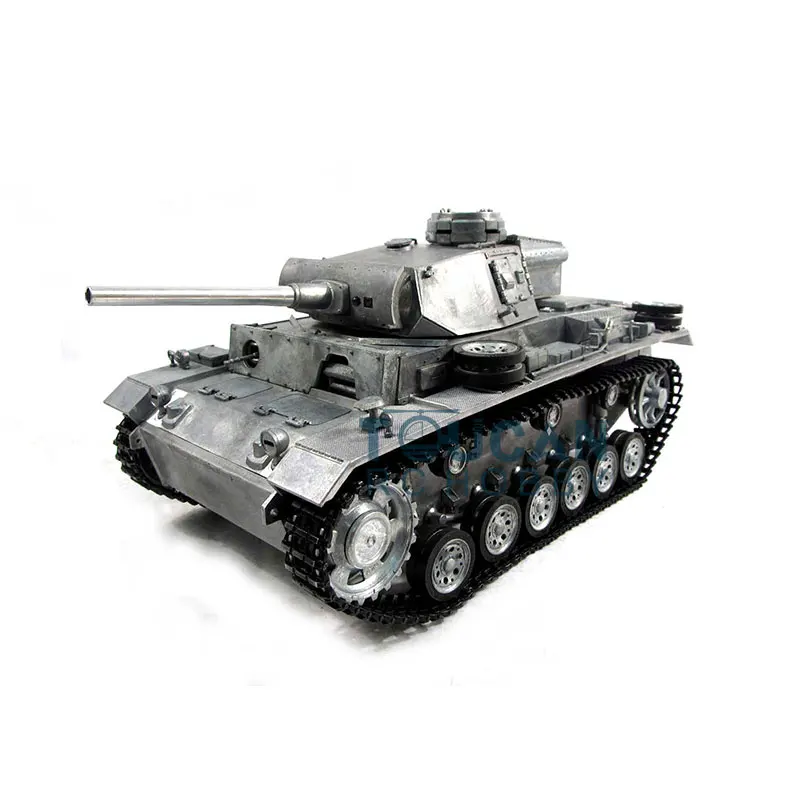 100% Metal 1/16 Mato Panzer III KIT RTR RC Tank Infrared Barrel Color 1223 TH00655 |