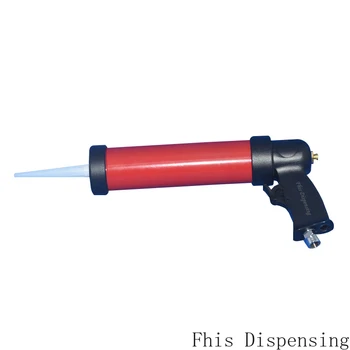 Cheap Pneumatic Caulking Glass Glue Gun 310ml 1pcs+Cartridge 1pcs