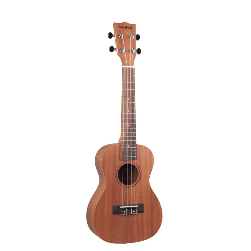 NAOMI Студенческая сопрано укулеле с Aquila струны Sapele Ukulele для студентов начинающих
