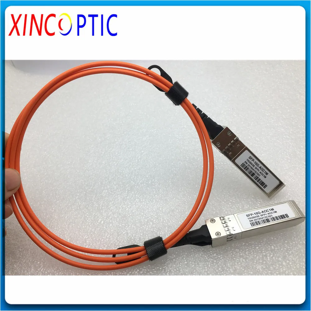 Free Shipping 2Pcs/Lot 10G 1m 2m 3m 5m 7m 10m AOC Cable SFP+ to OM2 1/2/3/5/7/10Meter Active Optical | Мобильные телефоны и
