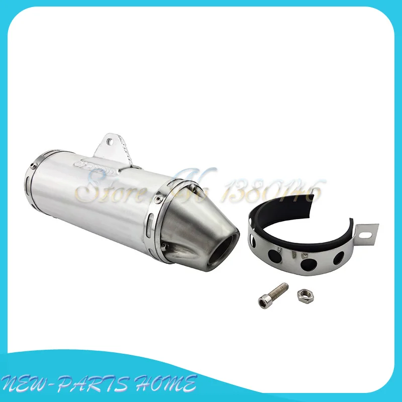 38 мм Глушитель T4 стиль для 125cc 140cc 150cc 160cc 190cc CRF50 KLX110 для Dirt Pit Bike