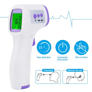 

JM100-02 Forehead Thermometer Non Contact Infrared Thermometer Body Temperature Fever Digital Measure Tool For Baby Child Adult