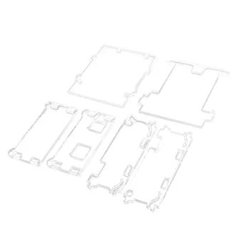 

Clear Protective Acrylic Shell Case Box Movable Cover Compatible for Arduino UNO R3