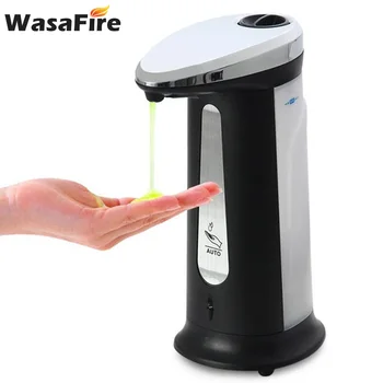 

400ML Touchless Automatic Liquid Soap Dispenser Smart Sensor Hand Washer Soap Dispensers For Kitchen Bathroom