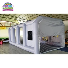 Крытый и открытый большой надувной автомобиль спрей краска стенд компании на AliExpress