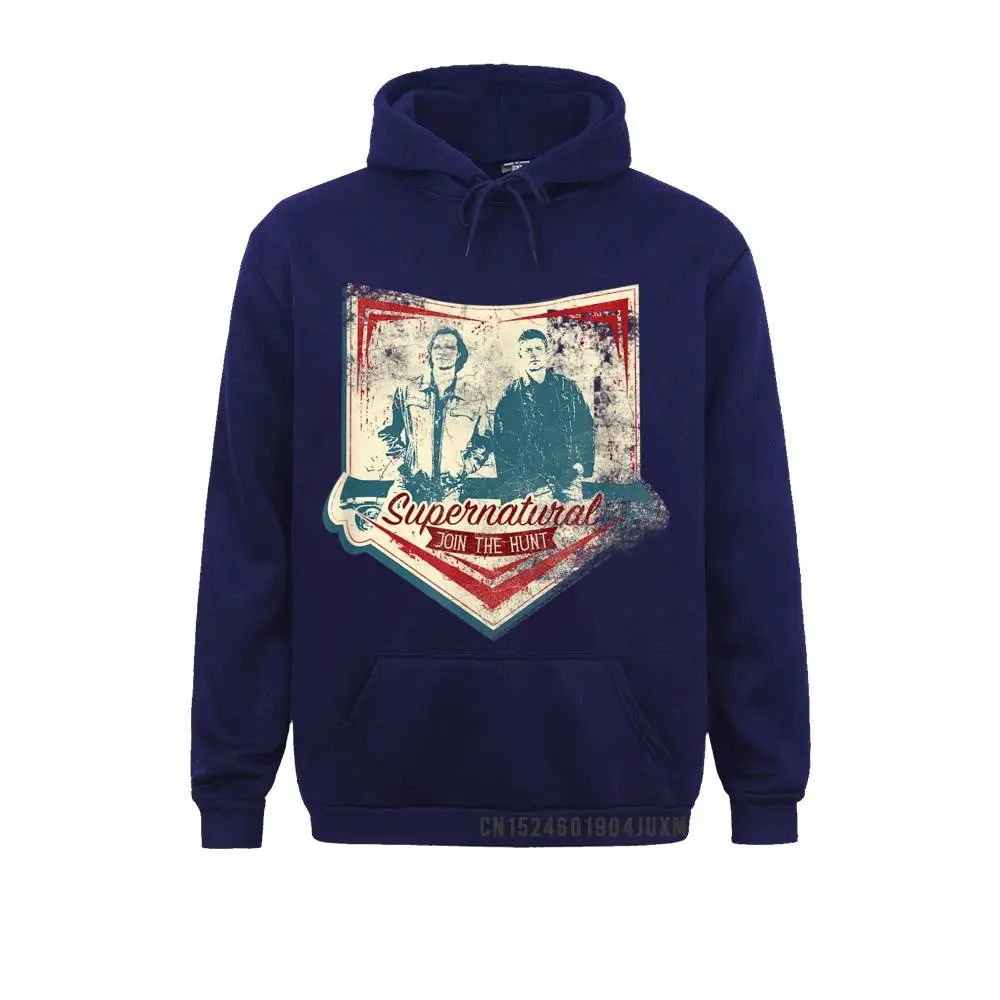 Hoodies Supernatura Sam Dean Join The Hunt Badge T-Shirt__194 Fall Funny Hip hop Long Sleeve  Men Sweatshirts Hip hop Clothes Supernatura Sam Dean Join The Hunt Badge T-Shirt__194navy