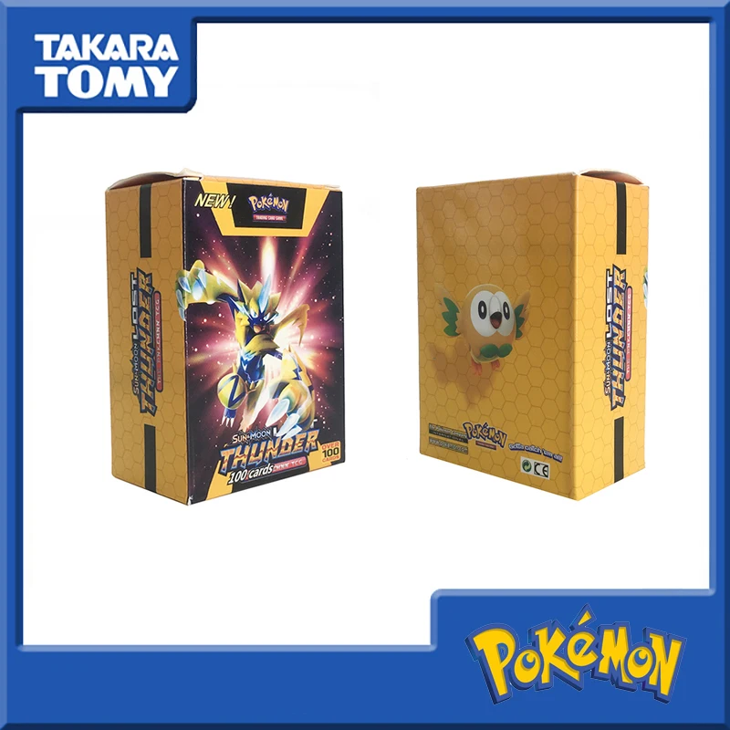 Tomy Pokemon 100 pièces GX MEGA formateur couverture énergétique carte Flash Version 3D épée bouclier carte à collectionner cadeau enfants jouet (lot de 100)