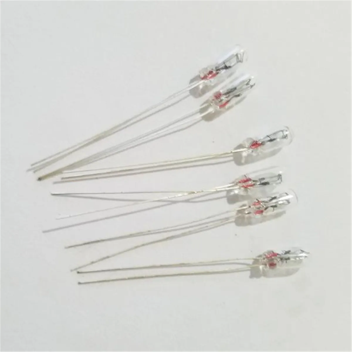 Miniature 3mm 6V 12V 24V Lamp Light Bulb Edison Incandescent Filament Rice 10pcs