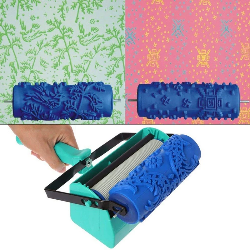 Diy двухцветная машина для декорирования стен, машина для декорирования жидких обоев, инструмент для накатки краски, жидкие обои Pai