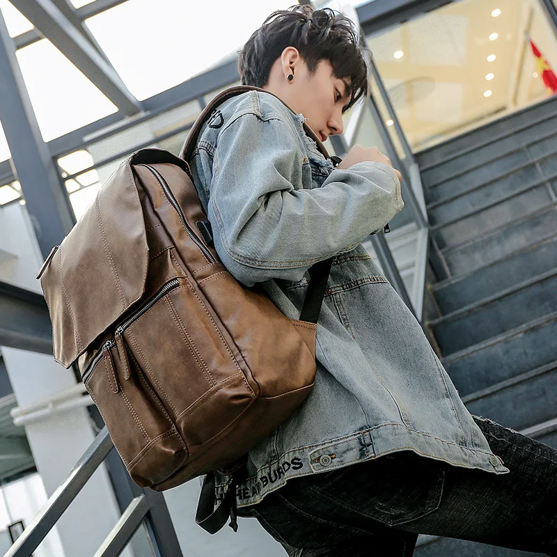 

Backpack Men's USB Charging Large Capacity Computer Backpack Outdoor Travel Bag MEN'S Backpack Customizable Logo