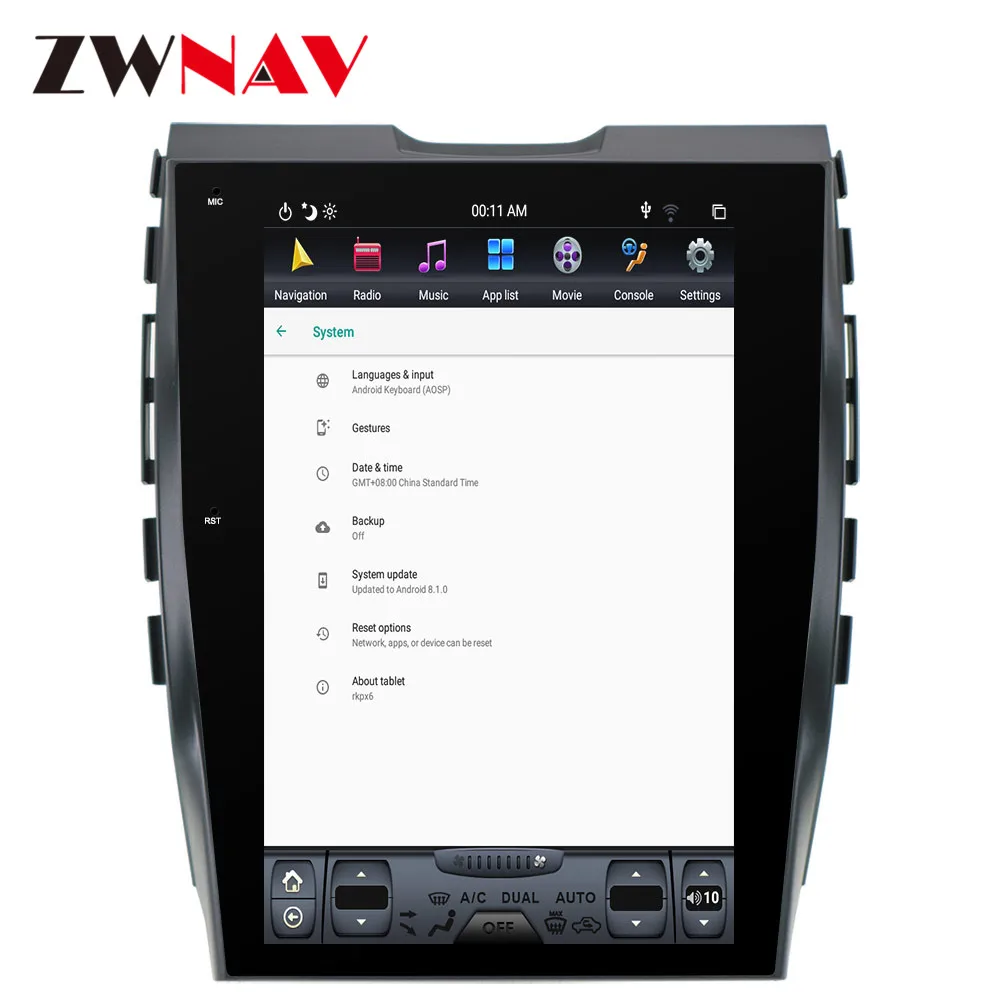 DSP Carplay вертикальный Тесла экран Android 9,0 автомобильный мультимедийный плеер для Ford Edge- gps радио аудио стерео карта головное устройство