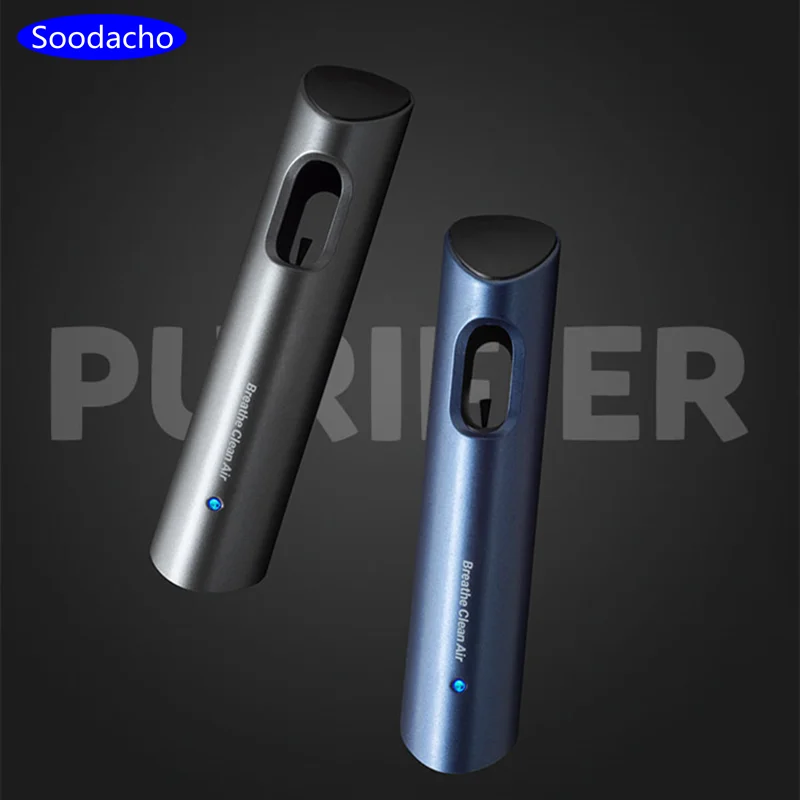 Мини USB-очиститель воздуха Soodacho 5 В автомобильный анионовый - Цена: 