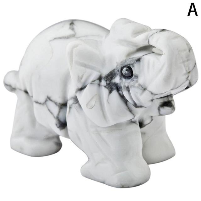 Simplicity Handmade Carving Resin Elephant Statue Golden Modern Animal Crafts Ornament Table Decoration