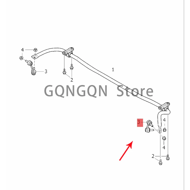 

CAR rear balancer ball head 2015-2020vol voxc90 xc60 v90 cross country v90 v60 s90l s90 connection balance bar connector stabili