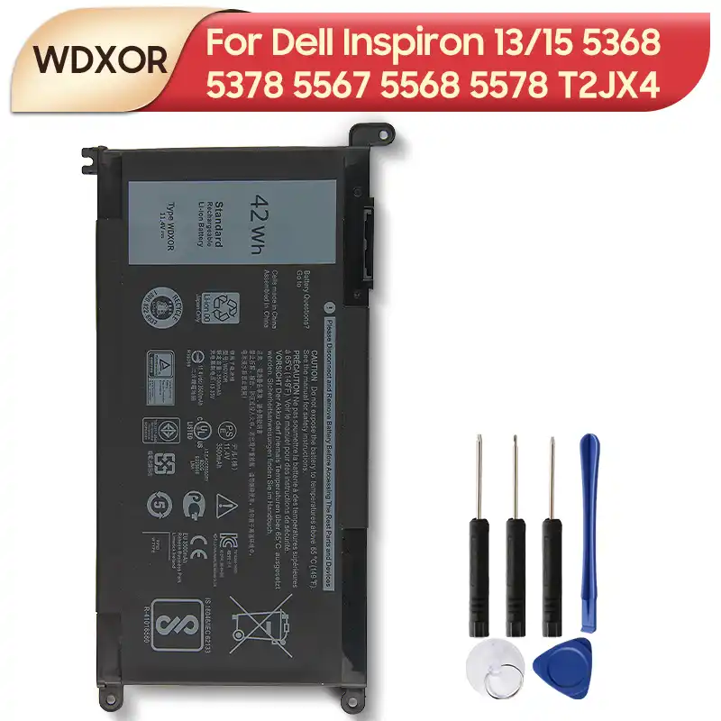 Wdx0r Wdxor Laptop Battery For Dell Inspiron 13 7368 14 7460 15 7560 17 5765 5767 5770 Latitude 3180 31 Battery For Acer Laptop Batterylaptop Battery For Acer Aliexpress