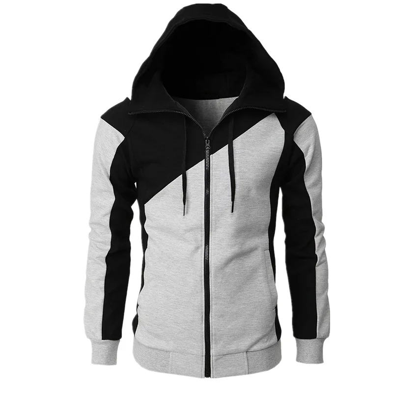 

2021 Autumn Winter Man Hoodies Zipper Thicken Hooded Cozy Sporty Multicolor Outdoor Simple All-match Fashion Casual Sweatshirts