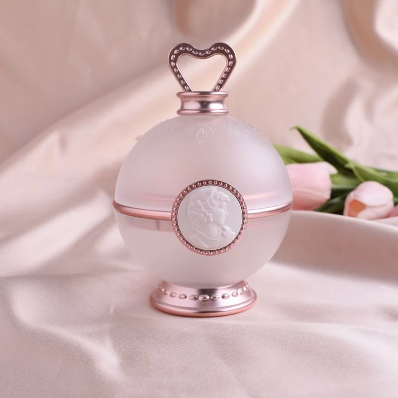 

Cheek Pot for Face Color Roses - Rose Gold & Gold (A pot only) - Beauty Makeup Container Cosmetic Organizer