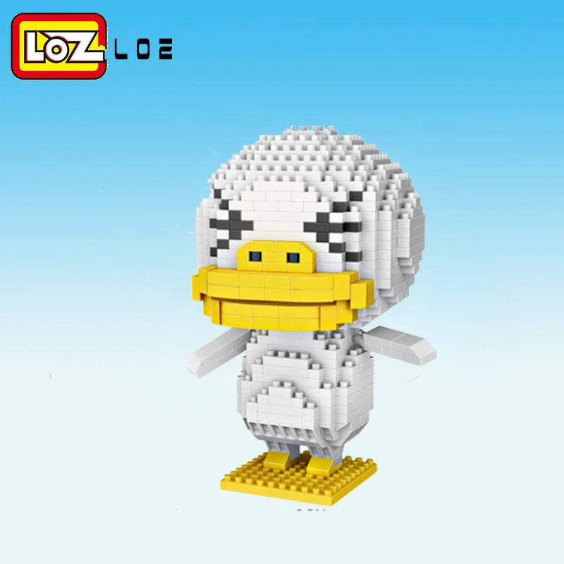 LOZ Mini Qute Kawaii собака утка мультфильм детский подарок пластиковый куб Алмазный